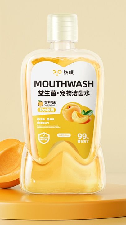 猫グッズ 歯磨きグッズ ペット用口臭ケア洗浄液
