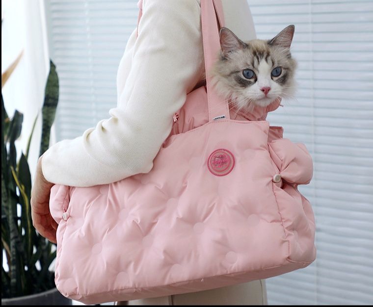 猫グッズ 防災グッズ ふわもこ猫ちゃん避難キャリーバッグ