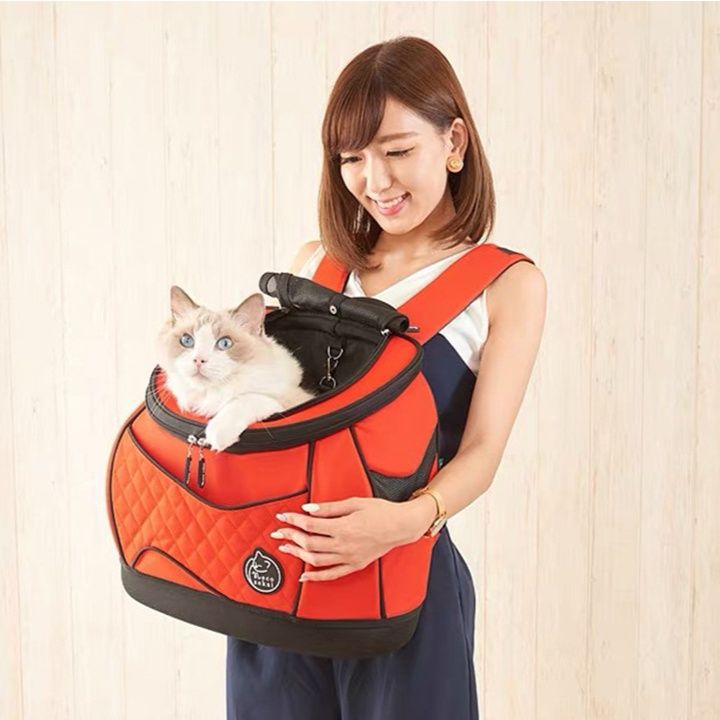 猫グッズ 防災グッズ 猫ちゃん避難用背負いキャリー