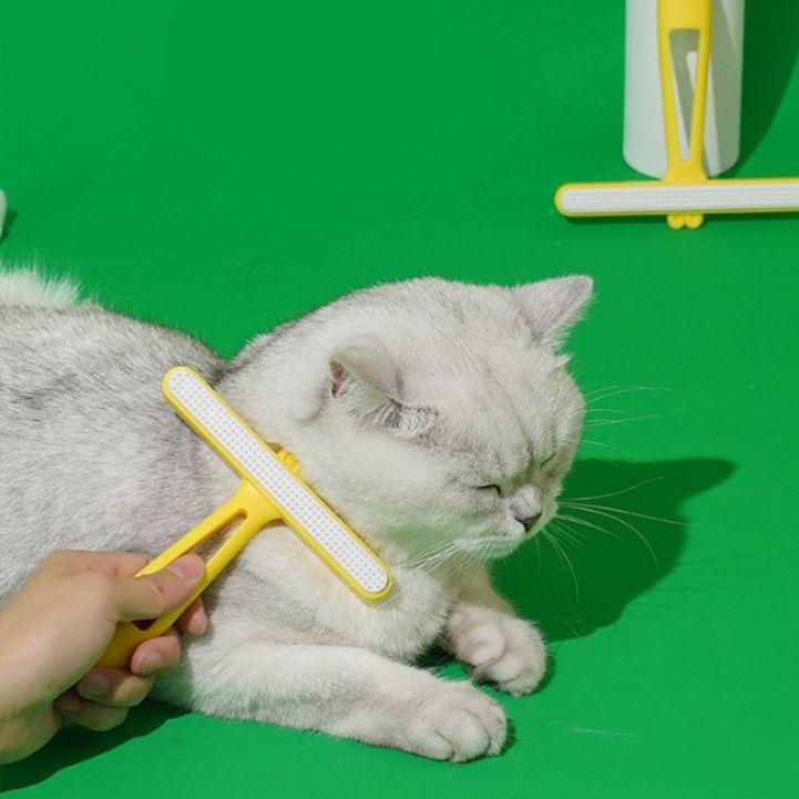 猫グッズ 抜け毛対策グッズ しっかり取れる ペット毛取りブラシ