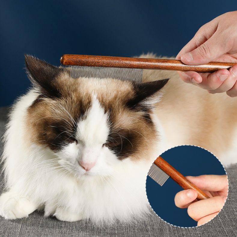 猫グッズ 抜け毛対策グッズ ふわもふ天使のブラシ 毛玉ケアコーム