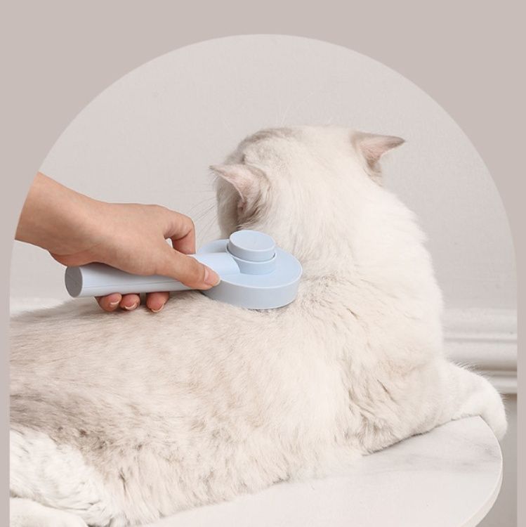猫グッズ 抜け毛対策グッズ ふわもふ猫ちゃん専用 毛玉すっきりブラシ
