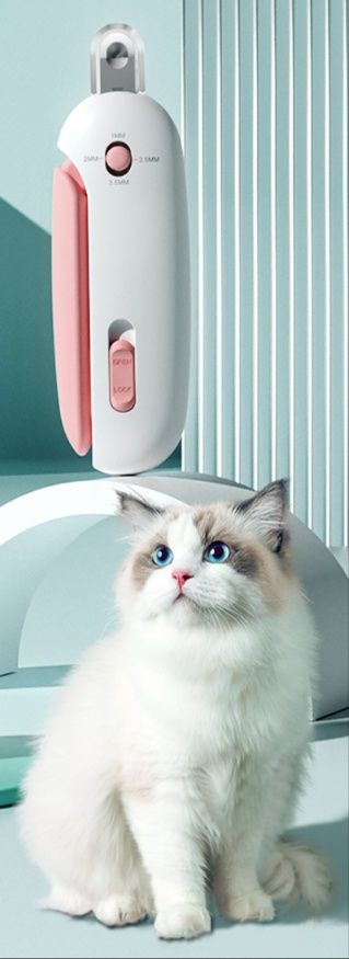 猫グッズ 爪切りグッズ 握りやすい安心猫の爪切り器