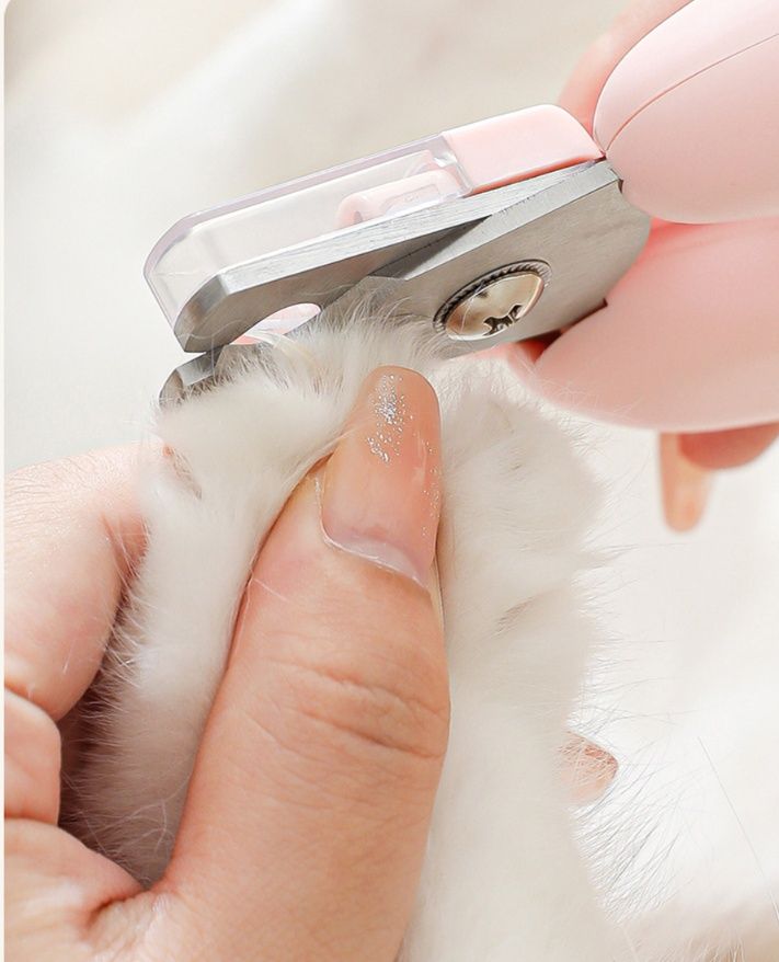 猫グッズ 爪切りグッズ 安全ガード付きふわっと爪切り