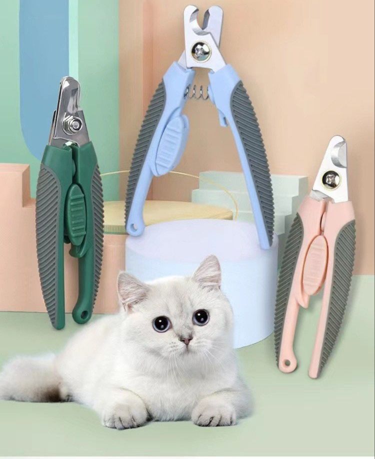 猫グッズ 爪切りグッズ ねこちゃん安心半月刃爪切り