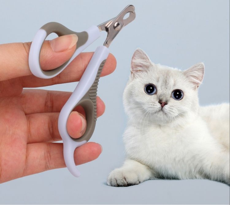 猫グッズ 爪切りグッズ 優しい半月刃猫用爪切り