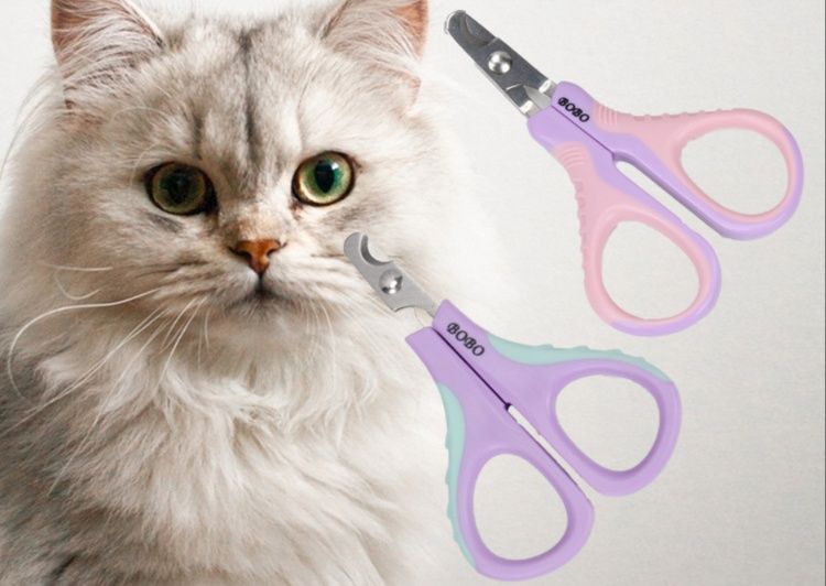 猫グッズ 爪切りグッズ ふわにゃん安心爪切りはさみ