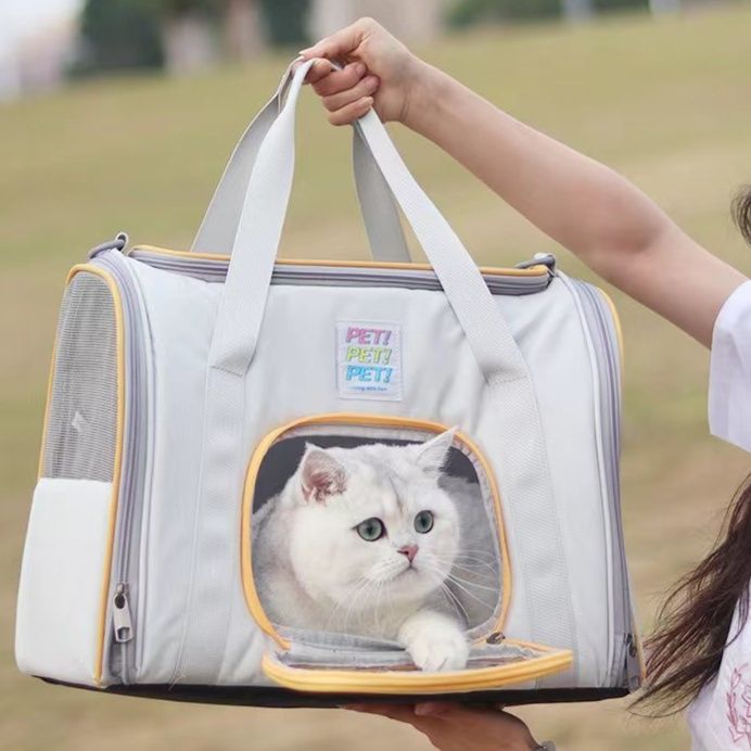 猫グッズ 猫と一緒に避難できる安心キャリー