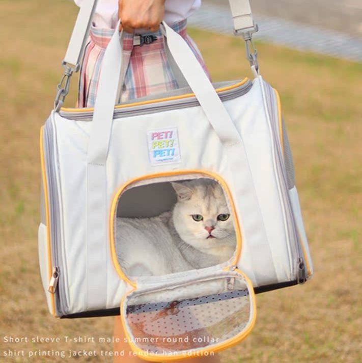 猫グッズ 猫と一緒に避難できる安心キャリー