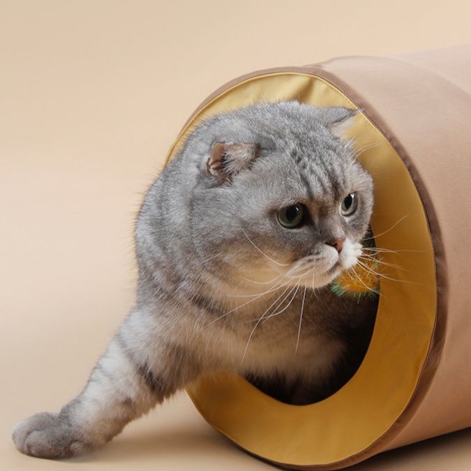 猫グッズ もぐりん猫トンネル 冒険迷路