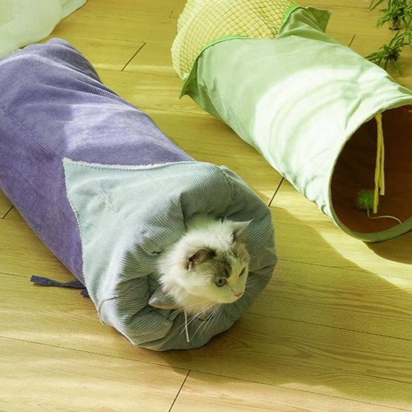 猫グッズ 猫冒険トンネル 運動迷路