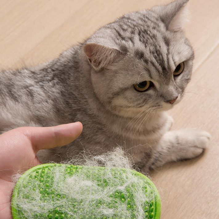 猫グッズ もふもふキャッチャーブラシ