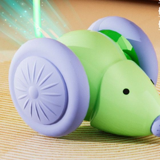 猫グッズ 自動ねずみ追いかけ遊具
