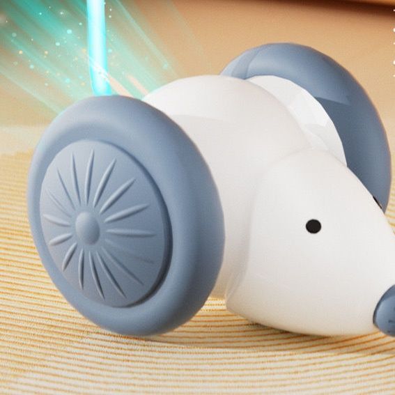 猫グッズ 自動ねずみ追いかけ遊具