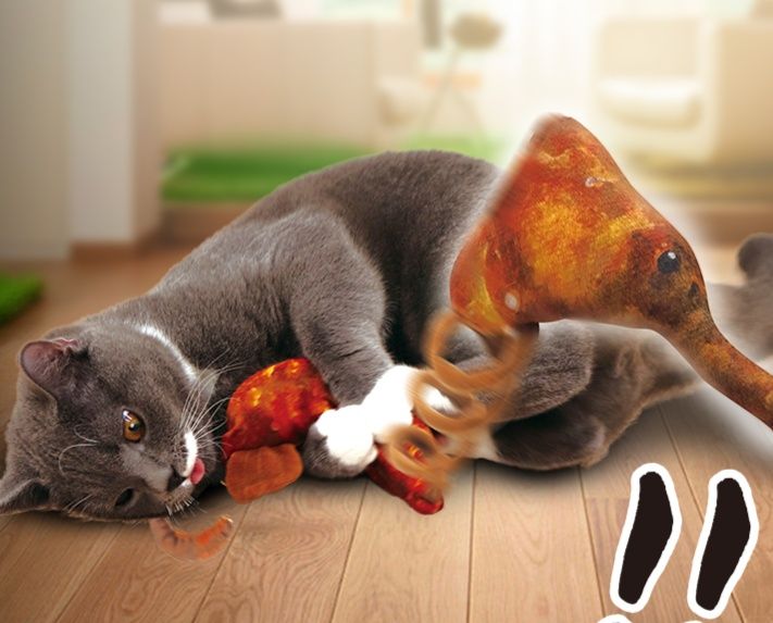 猫グッズ お魚抱き枕 ねこパートナー
