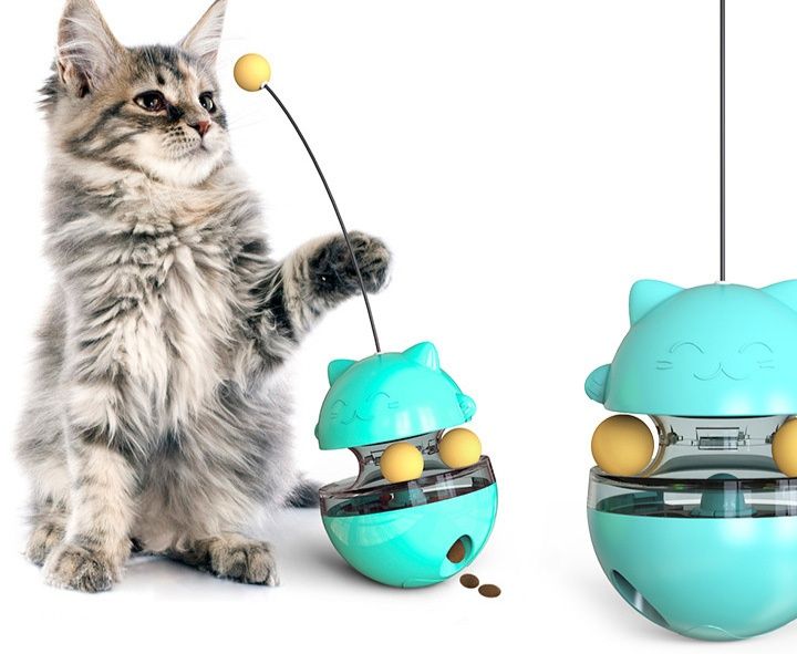 猫グッズ にゃんこハンター 猫型おやつボール