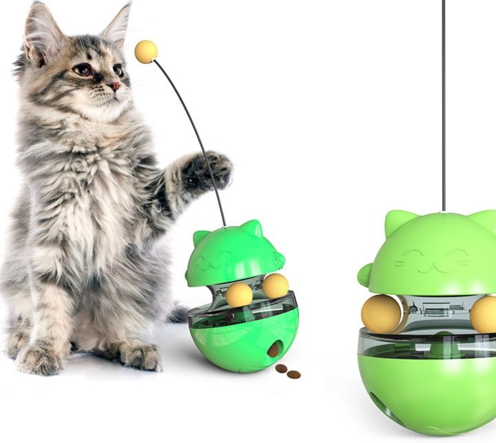 猫グッズ にゃんこハンター 猫型おやつボール