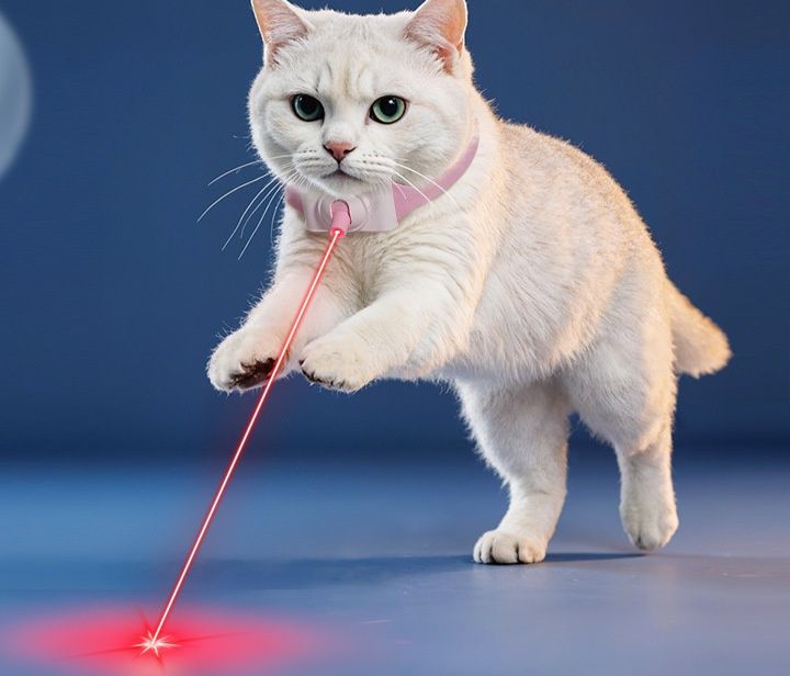 猫グッズ 猫用光線追跡首輪