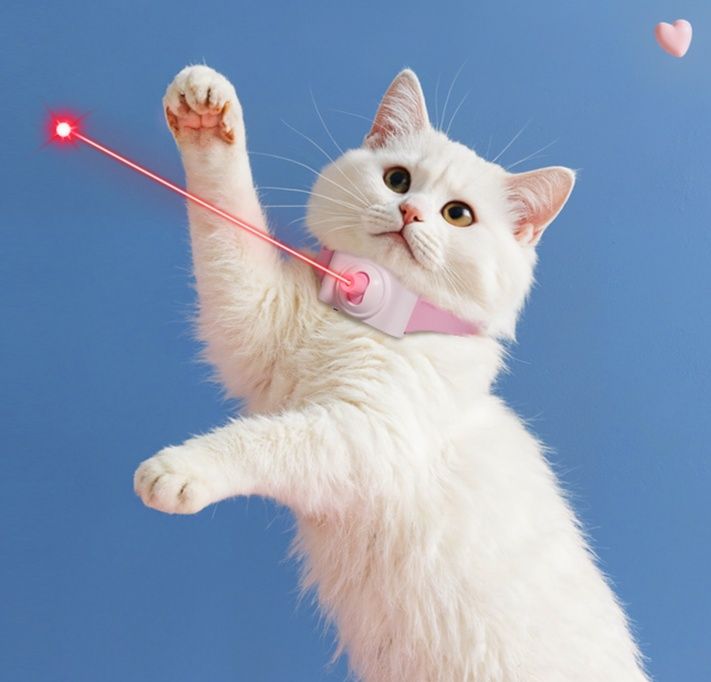 猫グッズ 猫用光線追跡首輪