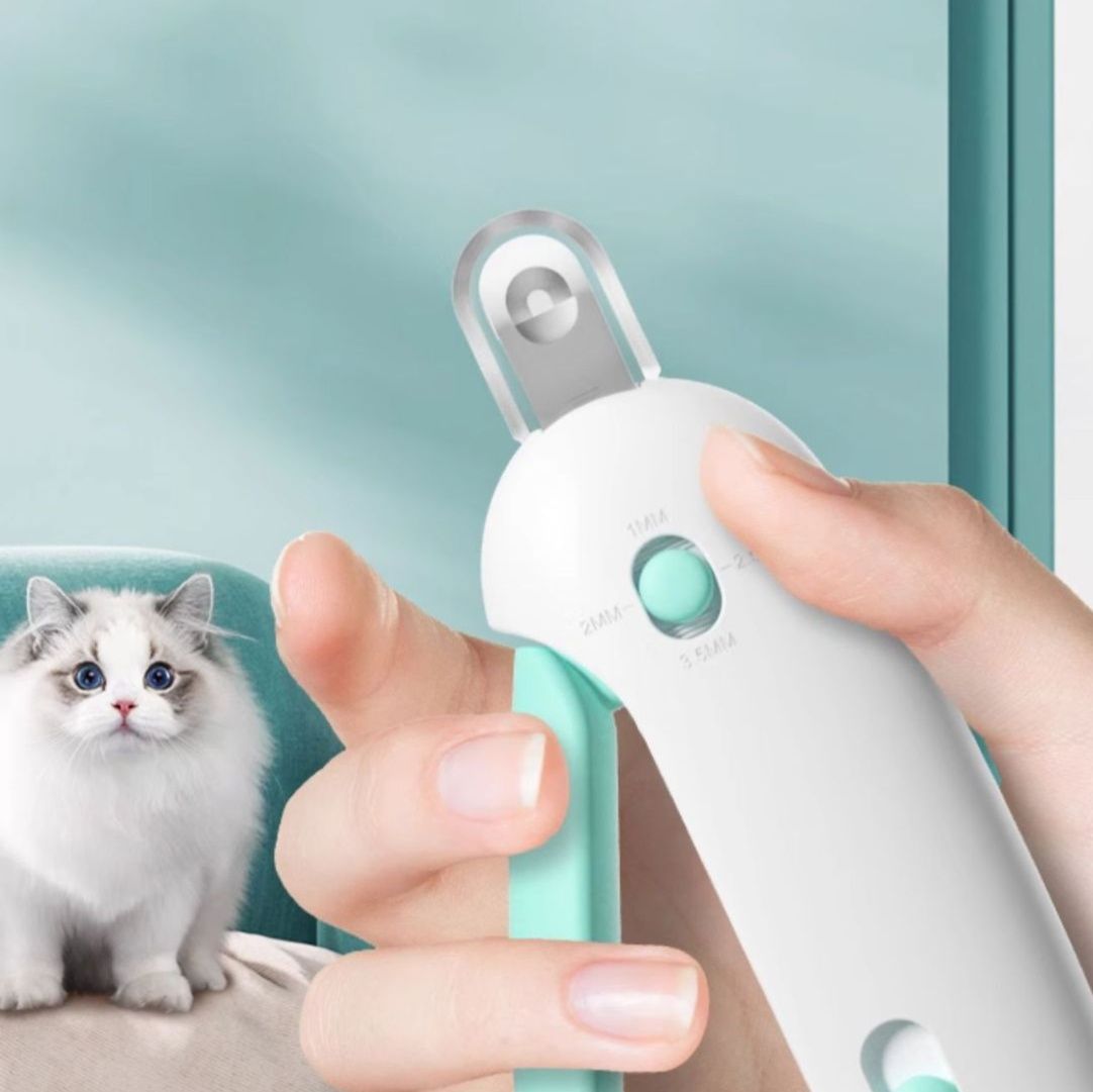 猫グッズ 猫の爪サイズ調整電動ケアクリッパー