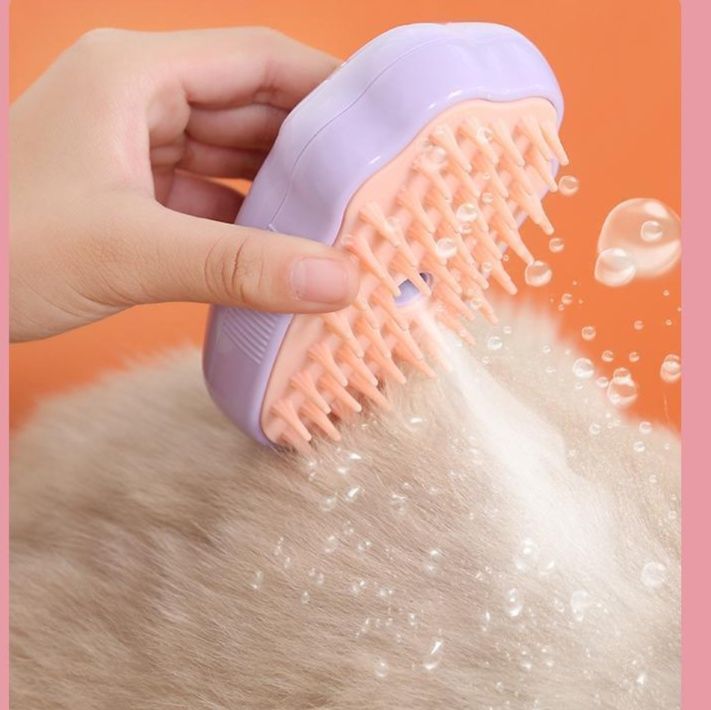 猫グッズ 猫の肉球ブラシ 抜け毛すっきり洗浄器