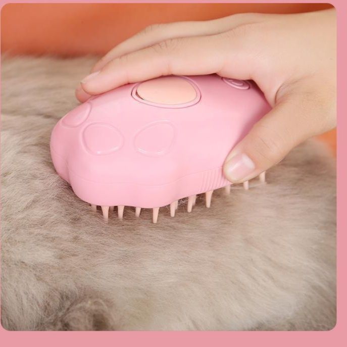 猫グッズ 猫の肉球ブラシ 抜け毛すっきり洗浄器