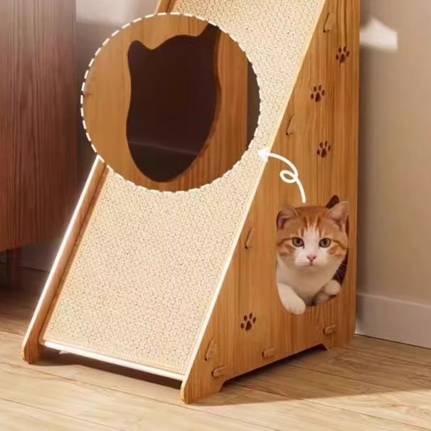 猫グッズ 運動不足解消グッズ 多機能猫ちゃん爪とぎ運動タワー