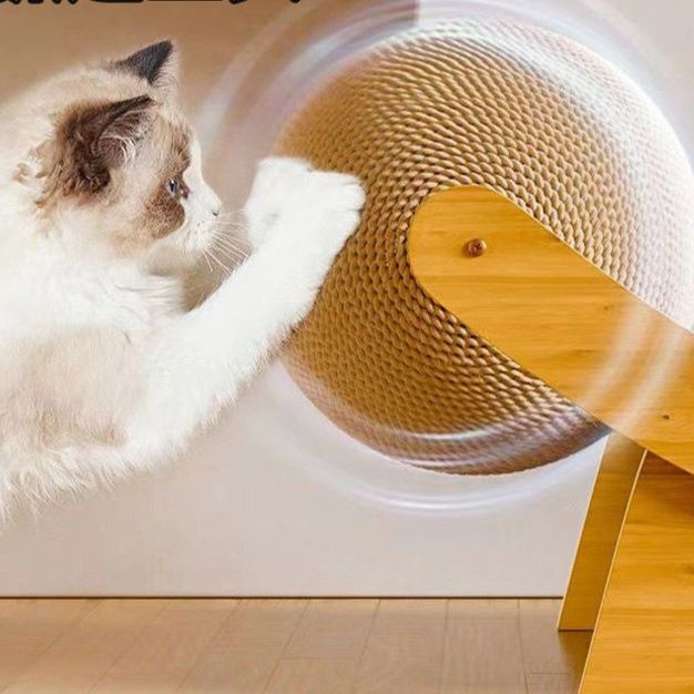 猫グッズ 運動不足解消グッズ 多機能爪研ぎ猫椅子