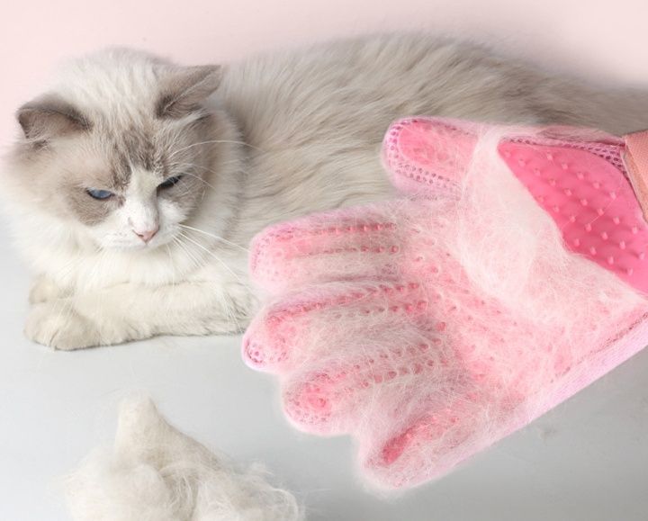 猫グッズ 抜け毛対策グッズ 猫ちゃん専用両面除毛手袋