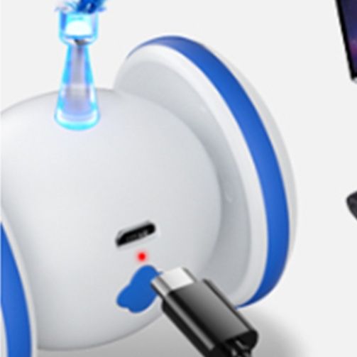 猫グッズ 運動不足解消グッズ 羽根付き電動回転玉猫じゃらし