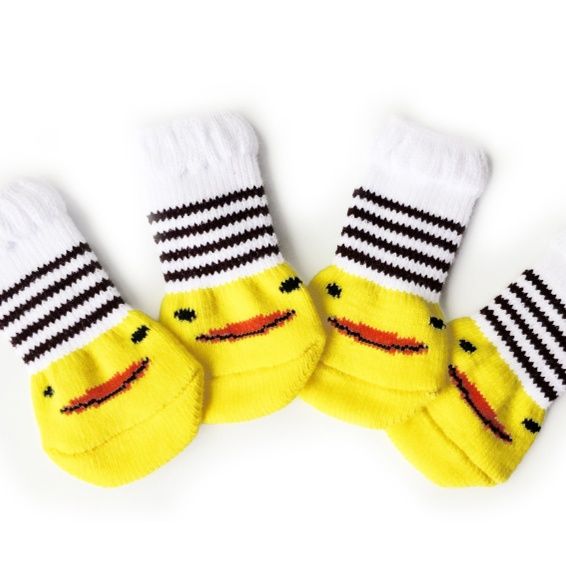 猫グッズ 防災グッズ 猫用緊急時滑り止め保護靴下