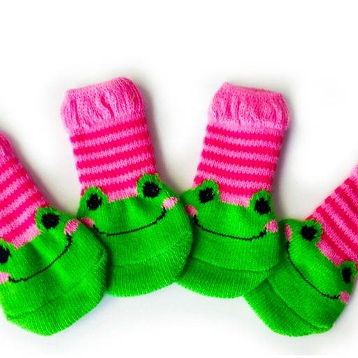 猫グッズ 防災グッズ 猫用緊急時滑り止め保護靴下