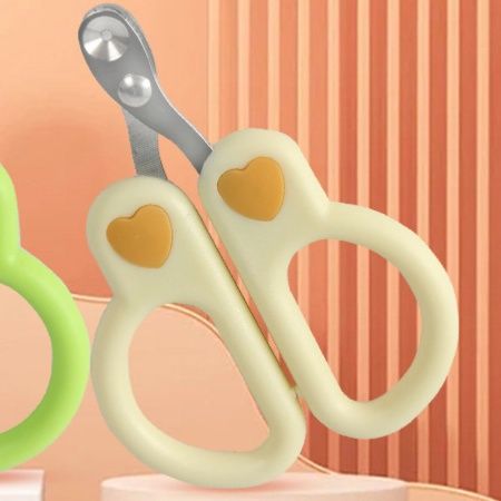 猫グッズ 爪切りグッズ 安心固定穴付き爪切りはさみ