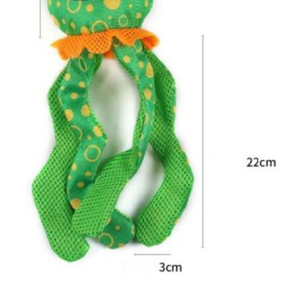 猫グッズ 運動不足解消グッズ 猫用タコ型ぬいぐるみ音鳴りおもちゃ