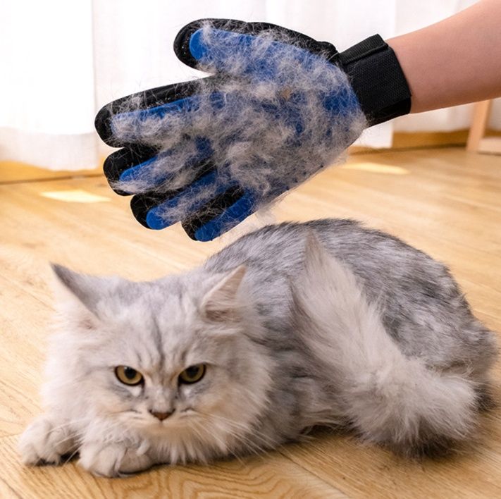 猫グッズ 抜け毛対策グッズ 魔法の手袋型毛玉取りグローブ