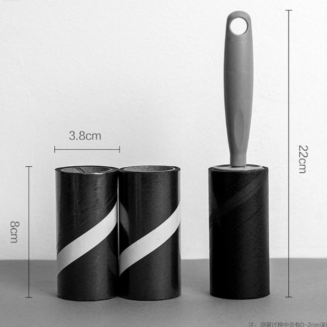 猫グッズ 抜け毛対策グッズ 三百六十度回転式粘着毛取りローラー