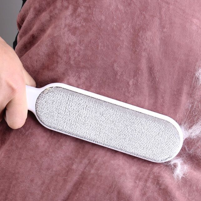 猫グッズ 抜け毛対策グッズ 猫毛クリーナー 両面式 収納台座