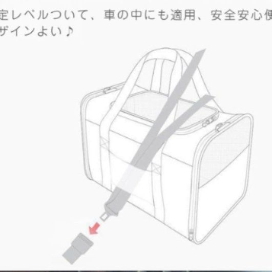 猫グッズ 防災グッズ対応猫用折りたたみ式運搬鞄