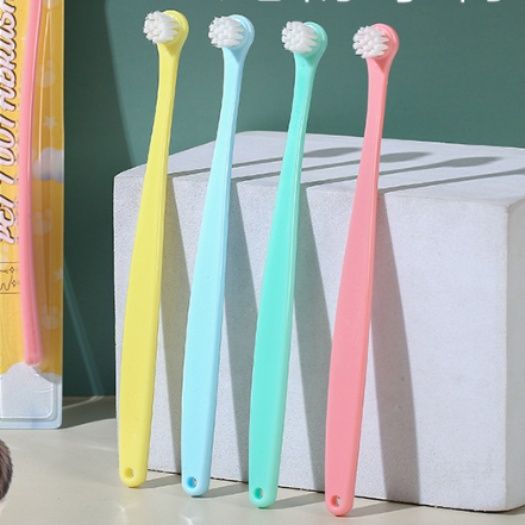 猫グッズ 愛猫の歯を守る柔らか小型ペット用歯ブラシセット