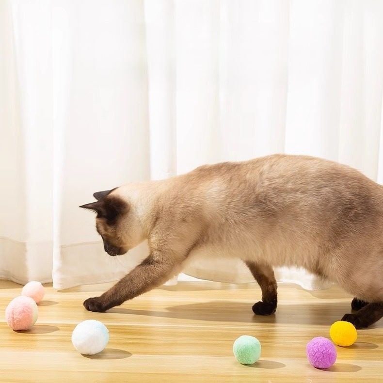 猫グッズ運動不足解消グッズ弾力球玩具セット
