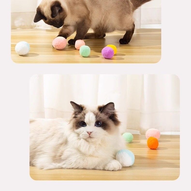 猫グッズ運動不足解消グッズ弾力球玩具セット