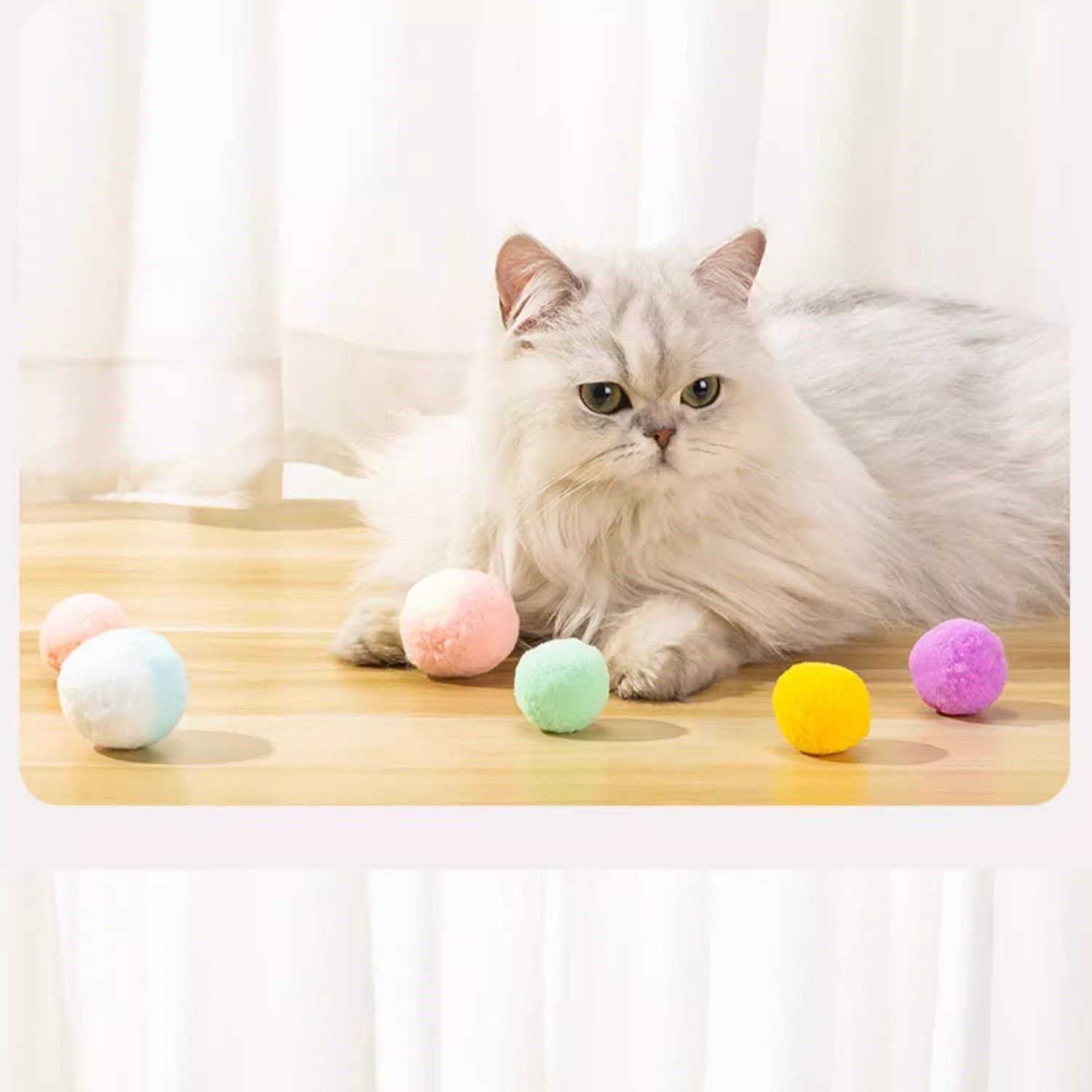 猫グッズ運動不足解消グッズ弾力球玩具セット