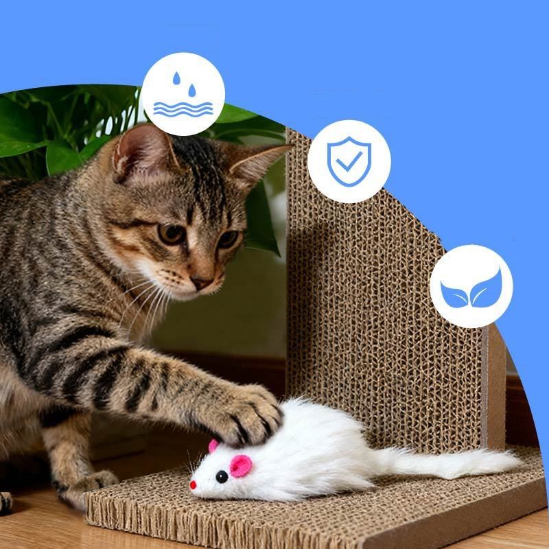 猫グッズ運動不足解消グッズふわふわネズミ