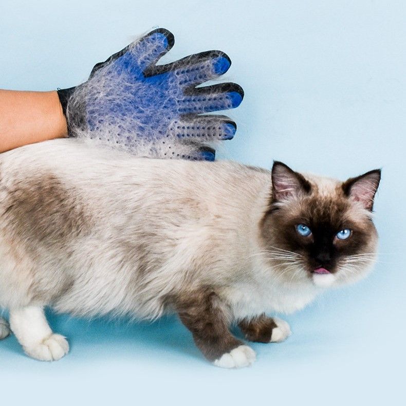 猫グッズ抜け毛対策グッズ突起付きなでなで手袋
