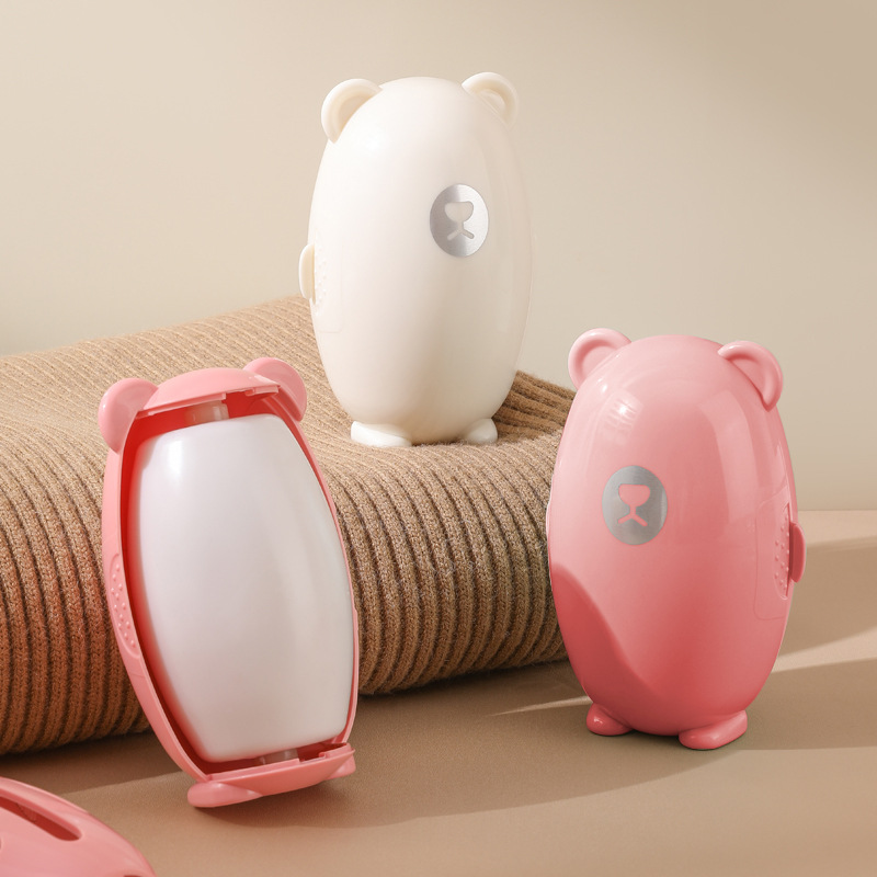 猫グッズ クマ型コロコロクリーナー
