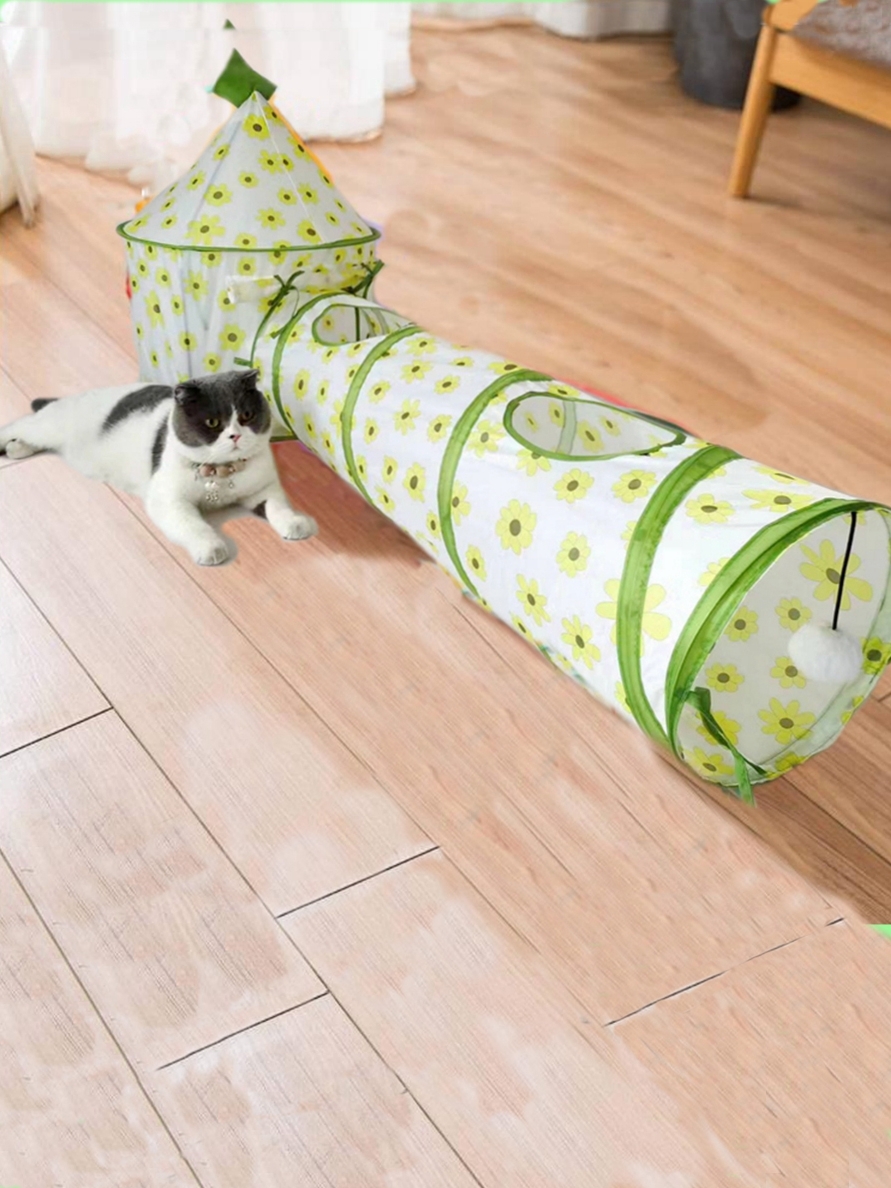 猫グッズ ねこトンネルハウス 冒険セット
