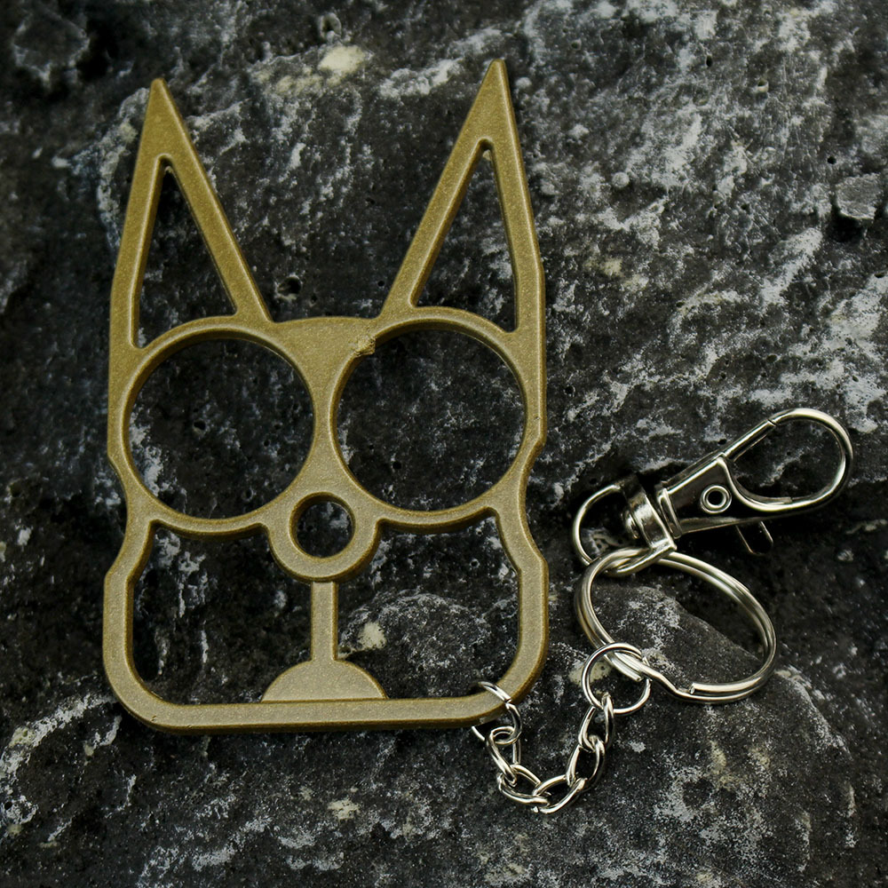猫グッズ 猫型防災用護身キーホルダー