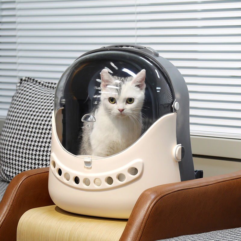 猫グッズ 防災グッズ 宇宙飛行士ペット避難キャリー