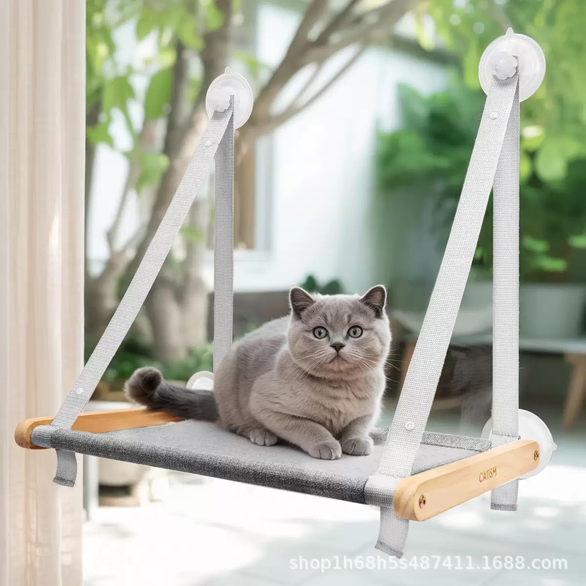 猫グッズ 窓際お昼寝ハンモック避難所