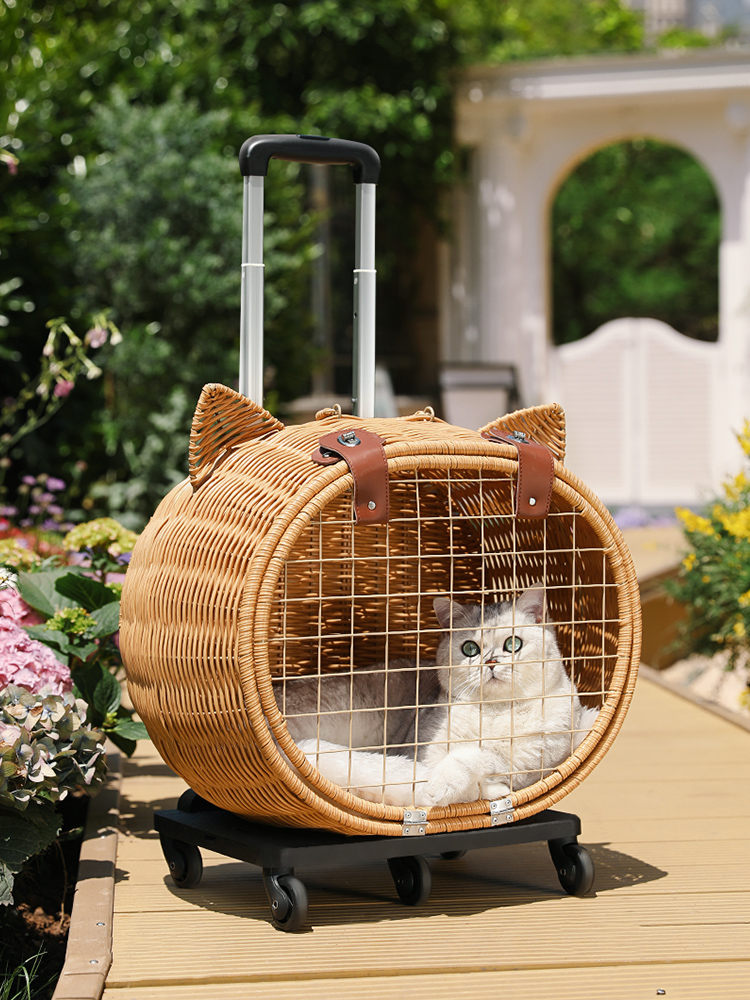 猫グッズ 防災グッズ 猫型キャリー防災バスケット